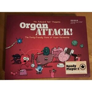 Yeti Organ Attack Card Game